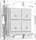 Shelly Wall Switch 4-fach weiß, Unterputz, Wandschalter (WS4-WHITE)