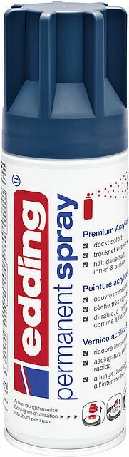 edding 5200 Permanentspray Premium-Acryllack elegant nachtblau matt, 200ml