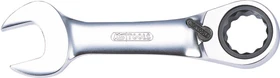 KS Tools GEARplus Maul-Ringratschenschlüssel kurz, 16x123mm