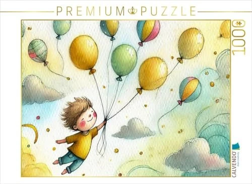 Calvendo Ein Jahr mit deinem inneren Kind - HD-Leinwand & Puzzle Leichtigkeit
