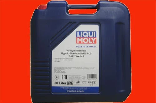 Liqui Moly Vollsynthetisches Hypoid-Getriebeöl (GL5)LS SAE 75W-140 20l