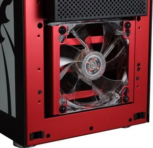 Lian Li PC-P50R rot, Acrylfenster