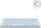RK Royal Kludge RK61 60% Wireless, weiß, LEDs blau, Kailh BLUE, USB/Bluetooth, DE Vorschaubild