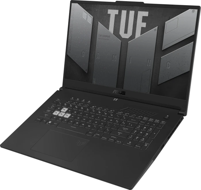ASUS TUF Gaming F17 FX707ZR-HX002W, Mecha Gray, Core i7-12700H, 16GB RAM, 1TB SSD, GeForce RTX 3070, DE