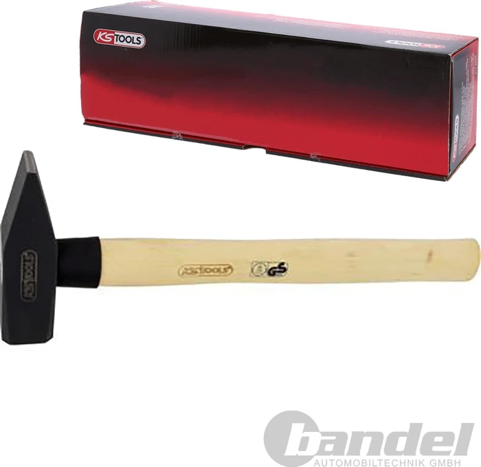 KS Tools Schlosserhammer Hickorystiel, 1.00kg (142.1400)