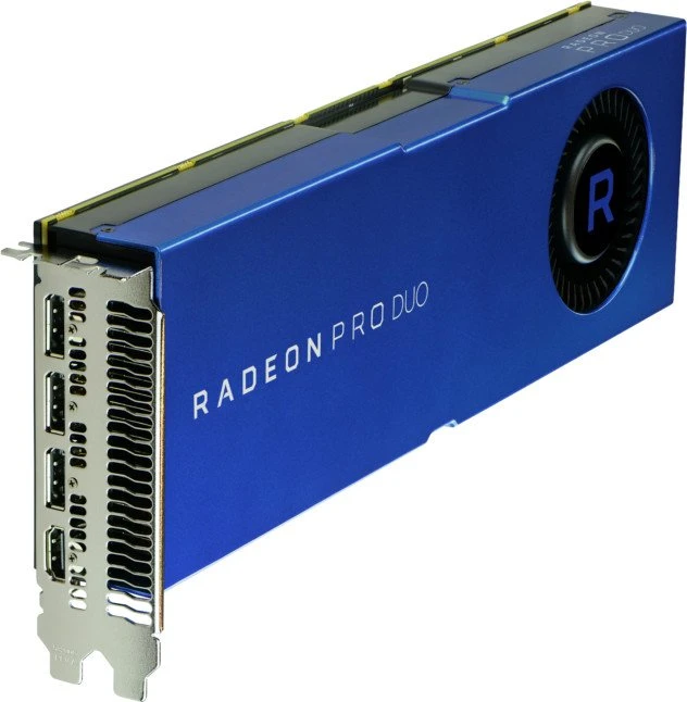 AMD Radeon PRO Duo, 2x 16GB GDDR5, HDMI, 3x DP
