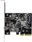 StarTech USB-Controller, 1x USB-C 3.1, 1x USB-A 3.1, PCIe 2.0 x4 Vorschaubild