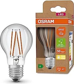 Osram Ledvance LED Ultra-Efficient Classic A 75 5W/830 E27, 6 Stück