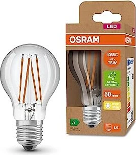 Osram Ledvance LED Ultra-Efficient Classic A 75 5W/830 E27, 6 Stück