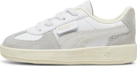 Puma Palermo Leather puma white/cool light gray/sugared almond (Junior)