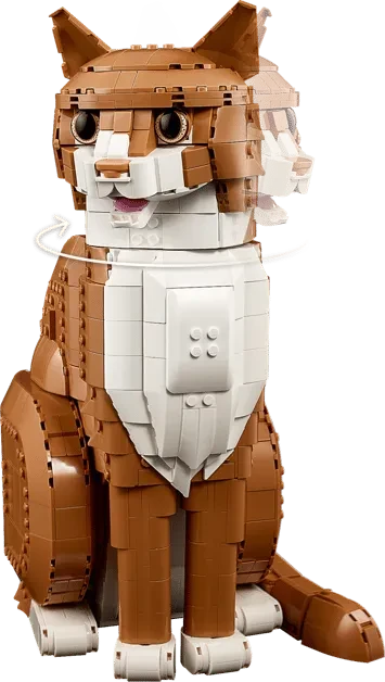 LEGO Ideas - Orangefarbene Katze
