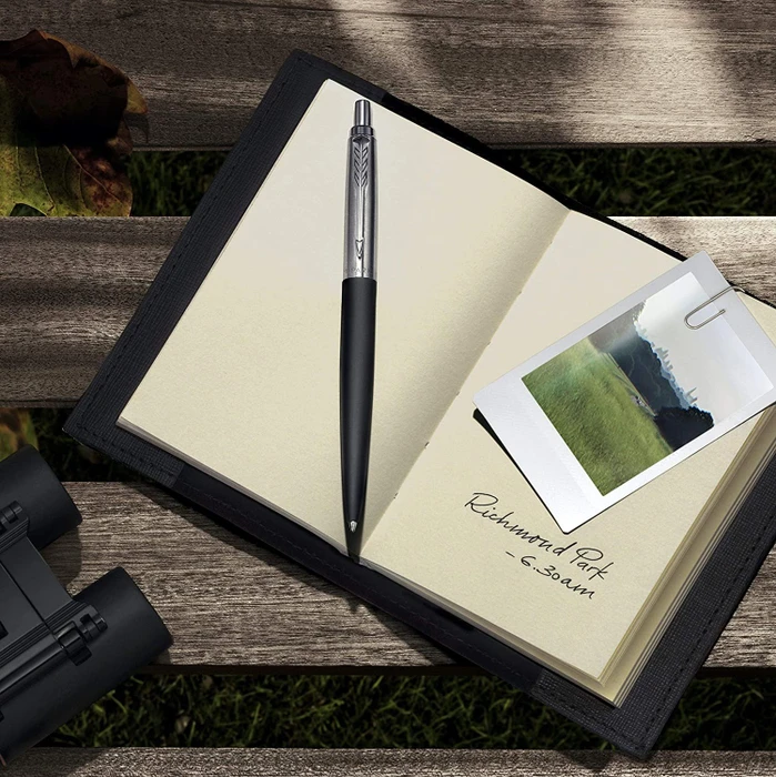 Parker Jotter XL Kugelschreiber richmond matte black/silber, Geschenkbox