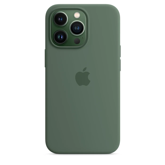 Apple Silikon Case mit MagSafe für iPhone 13 Pro Eukalyptus