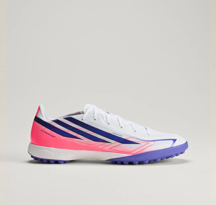 adidas F50 Hyperfast League TF cloud white/solar purple/solar turbo