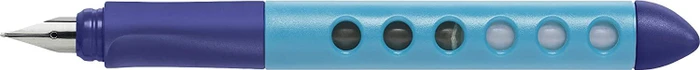 Faber-Castell Schulfüller Scribolino blau, linke Hand