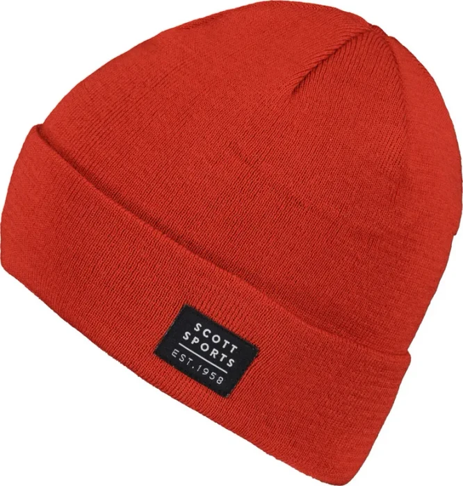 Scott Team 20 Merino Mütze magma red