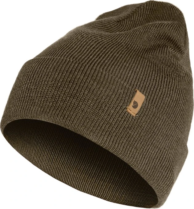 Fjällräven Classic Knit Mütze dark olive