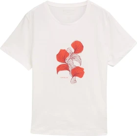 Tom Tailor Print T-Shirt kurzarm off white 3 (Damen)