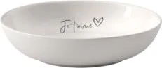 Villeroy & Boch Statement Schale flach Je t'aime 370ml