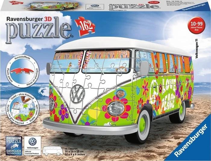 Ravensburger Puzzle Volkswagen T1 Hippie Style
