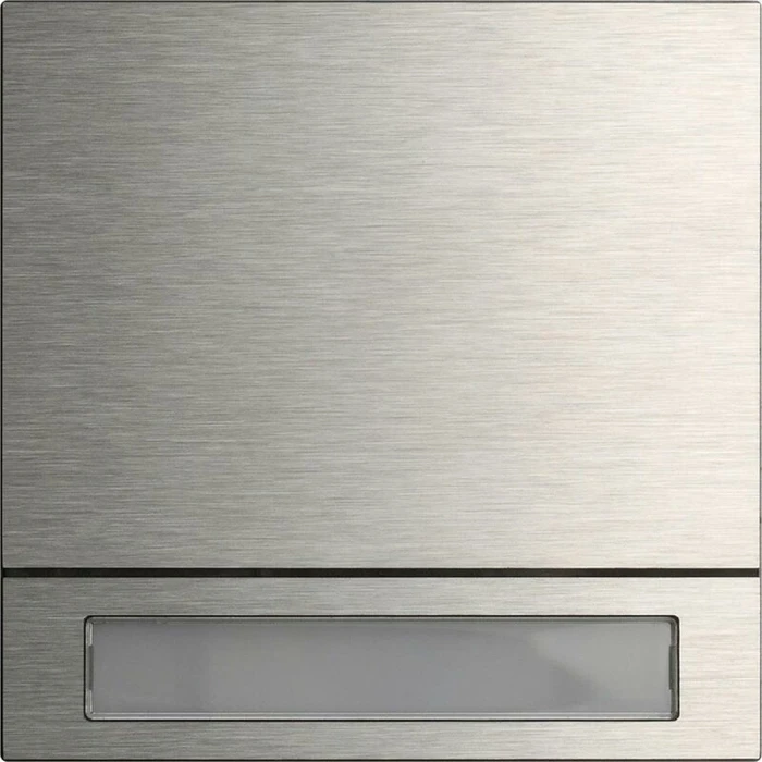 Gira System 106 Ruftastenmodul 1 Teilnehmer, edelstahl