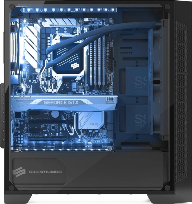 Endorfy SilentiumPC Armis AR3 TG RGB, Glasfenster