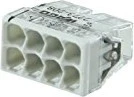 Wago COMPACT-Verbindungsdosenklemme 8-Leiter, 10 Stück