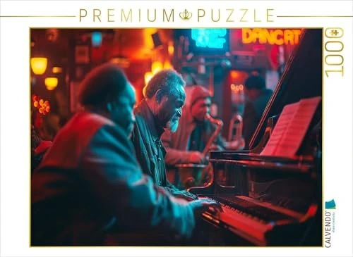 Calvendo Kreatives Spiel im Jazzclub - Klavier Musik