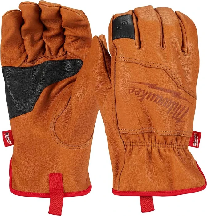 Milwaukee Leather Gloves Leder-Arbeitshandschuhe
