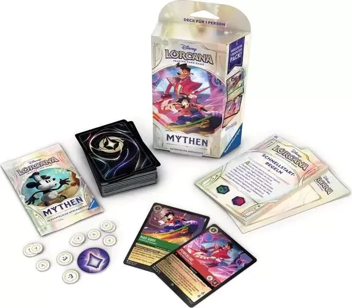 Disney Lorcana - Mythen - Einzelspieler Deck Smaragd Rubin (DE)