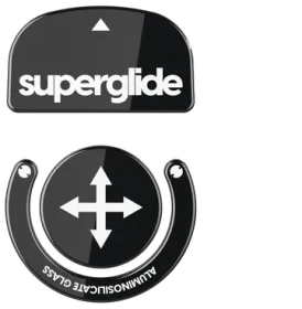 Pulsar Gaming Gears Superglide (Type-S) für Logitech G Pro X Superlight, Mausgleiter, schwarz