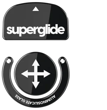 Pulsar Gaming Gears Superglide (Type-S) für Logitech G Pro X Superlight, Mausgleiter, schwarz