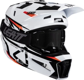 Leatt Moto 3.5 weiß/schwarz/rot