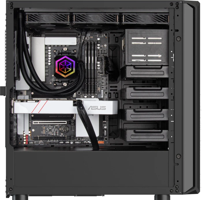SilverStone Seta D1, schwarz