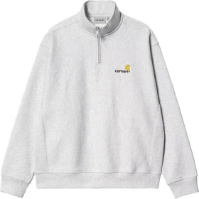 Carhartt American Script Sweat Sweatshirt ash heather (Herren)