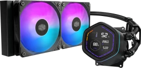 Cooler Master MasterLiquid Core Nex Digital 240 ARGB, schwarz