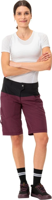 Vaude Qimsa Shorts Fahrradhose kurz cassis (Damen)