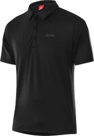 Löffler Tencel CF Poloshirt kurzarm schwarz (Herren)