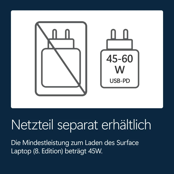 Microsoft Surface Laptop 8 15", Platinum, Snapdragon X2 Elite - X2E-78-100, 64GB RAM, 1TB SSD, DE, Business