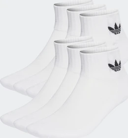 adidas Mid Ankle Socken white, 6 Paare