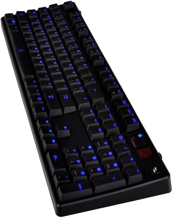 Tt esports Poseidon Illuminated Gaming Keyboard, USB, DE