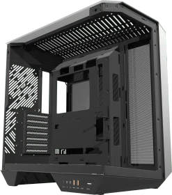 DarkFlash DY470 Shadow Black, Glasfenster