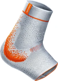 Sporlastic Malleo-Hit Supreme Sprunggelenkbandage Größe 5 platinum/orange, 1 Stück