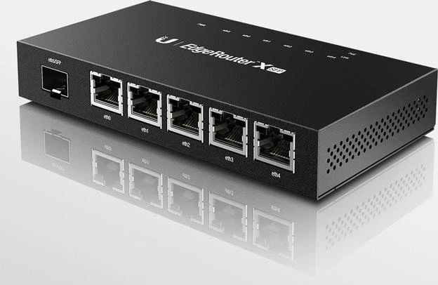 Ubiquiti EdgeRouter X SFP Gigabit Router, 5x RJ-45, 1x SFP