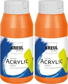 Kreul Solo Goya Triton Acrylic Acrylfarbe, aprikose, 750ml