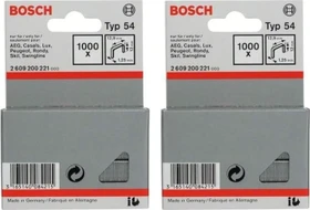 Bosch Professional Typ 54 Tacker-Klammern, 12.9x12mm, 1000 Stück