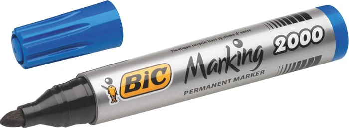 BIC Marking 2000 ECOlutions Permanentmarker Rundspitze 1.7mm blau
