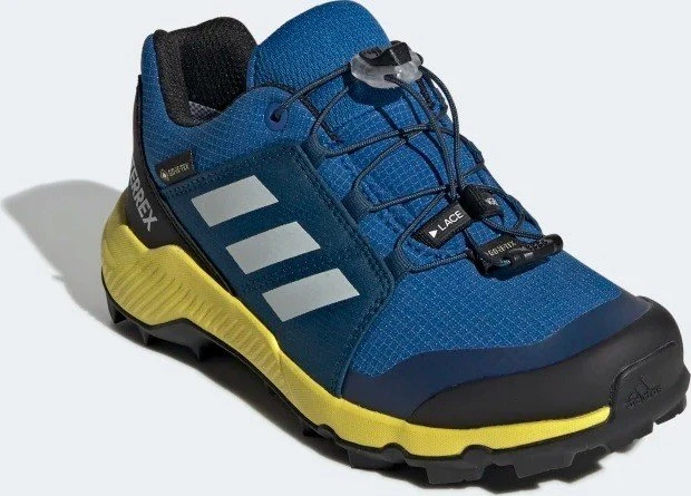 adidas Terrex GTX blue beauty/grey one/shock yellow (Junior)