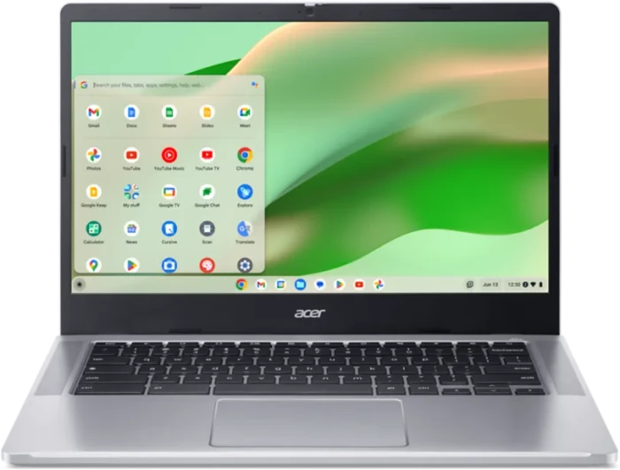 Acer Chromebook 14 CB314-4H-345E, Pure Silver, Core i3-N305, 4GB RAM, 128GB Flash, DE