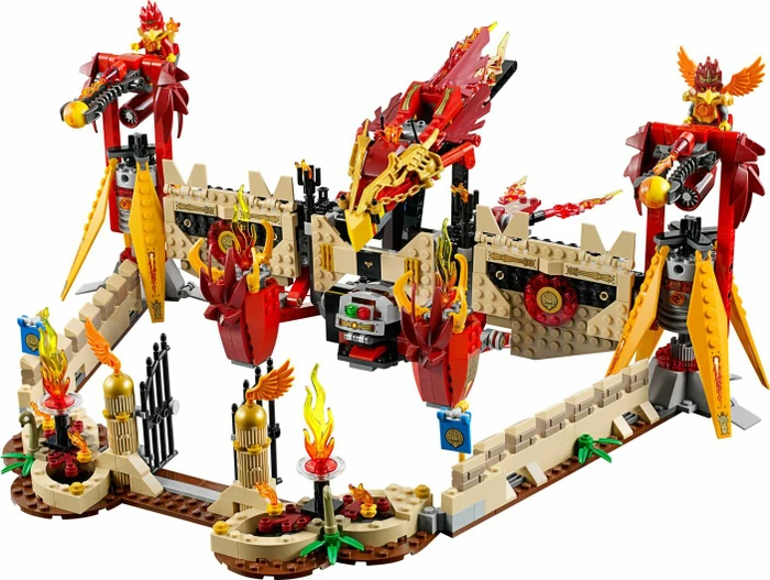 LEGO Legends of Chima Modelle - Phoenix Fliegender Feuertempel